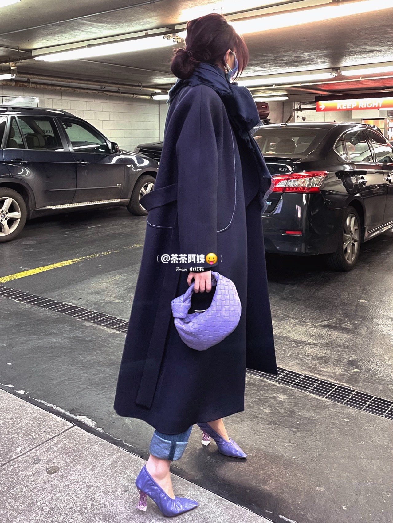 Bottega Veneta MINI JODIE 28CM BAG 651876香芋紫