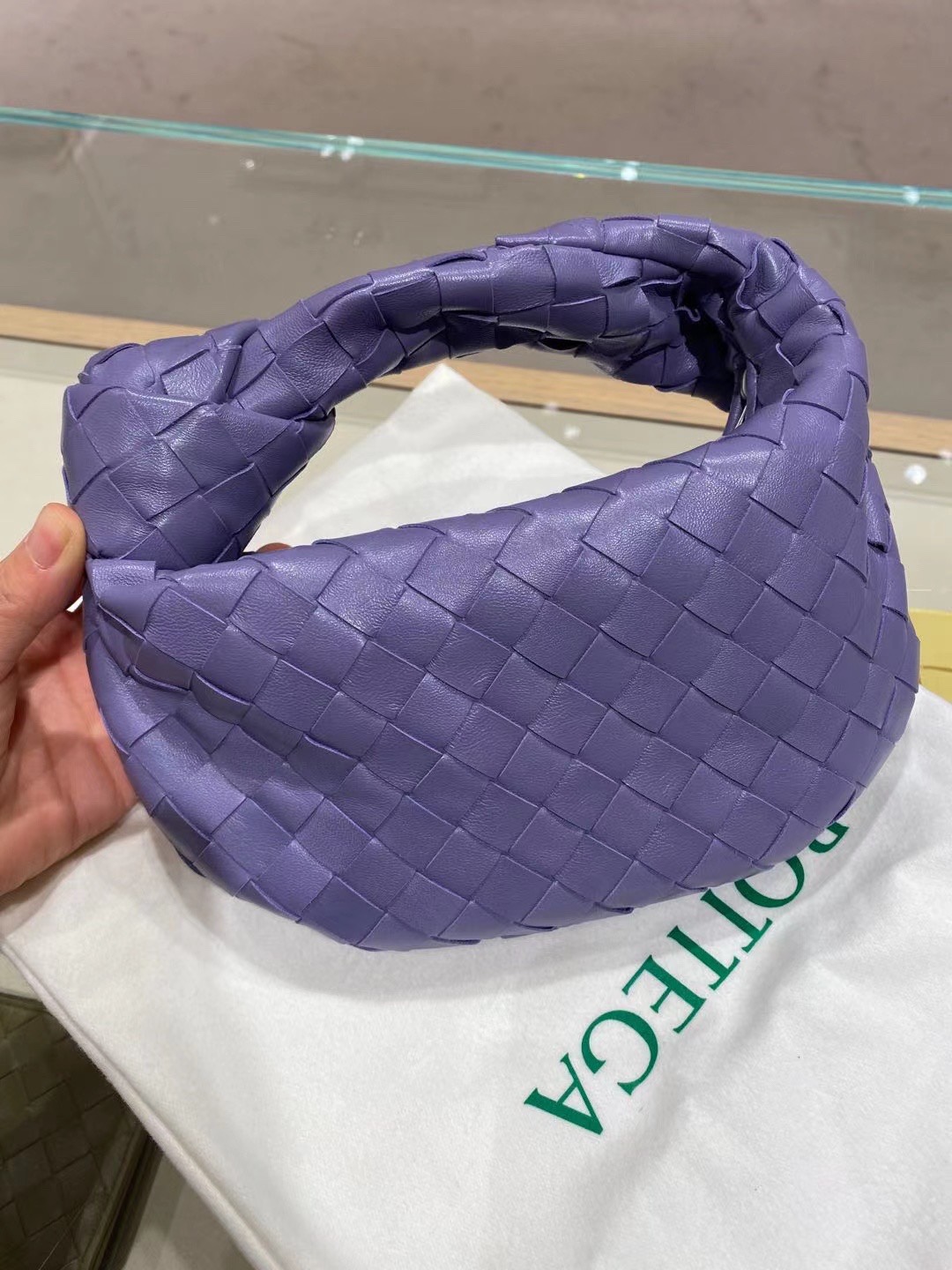 Bottega Veneta MINI JODIE 28CM BAG 651876香芋紫