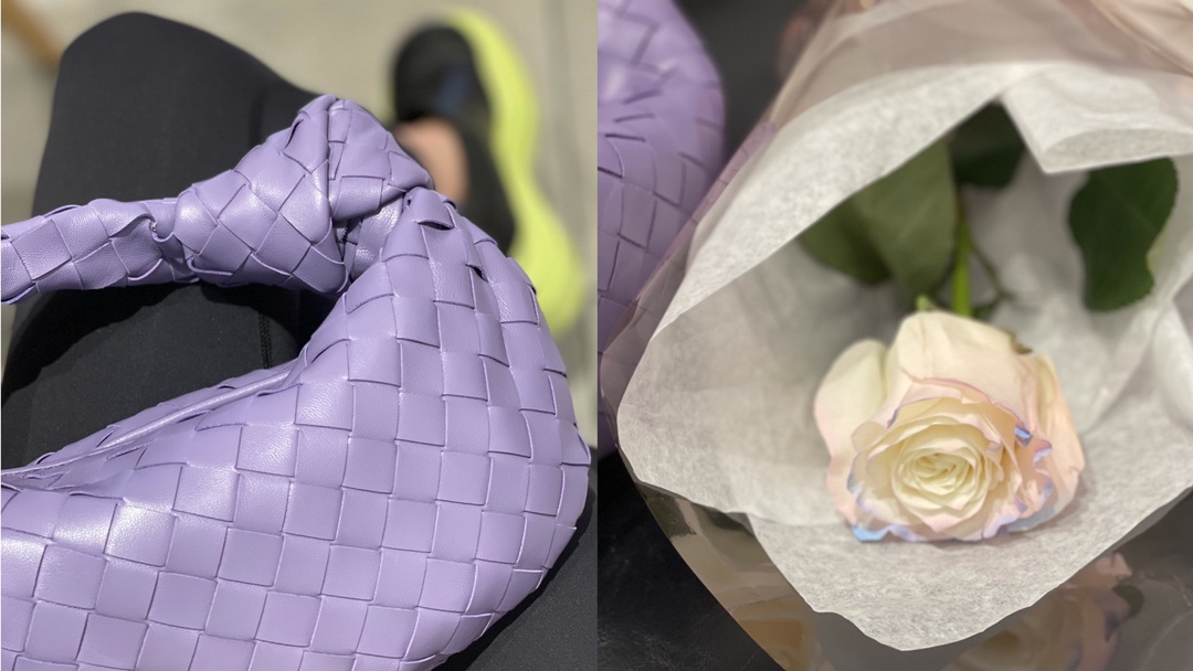 Bottega Veneta MINI JODIE 28CM BAG 651876香芋紫