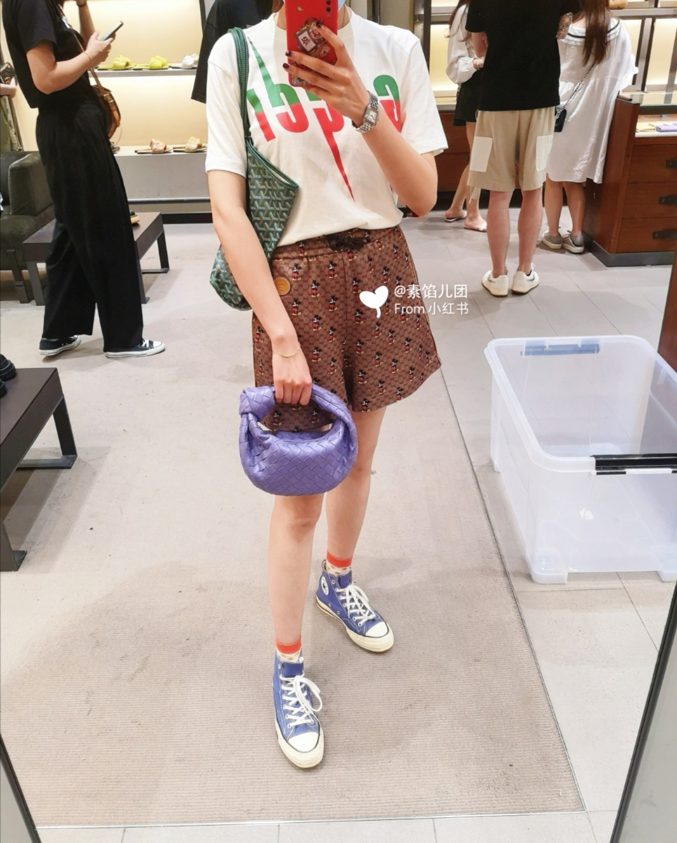 Bottega Veneta MINI JODIE 28CM BAG 651876香芋紫