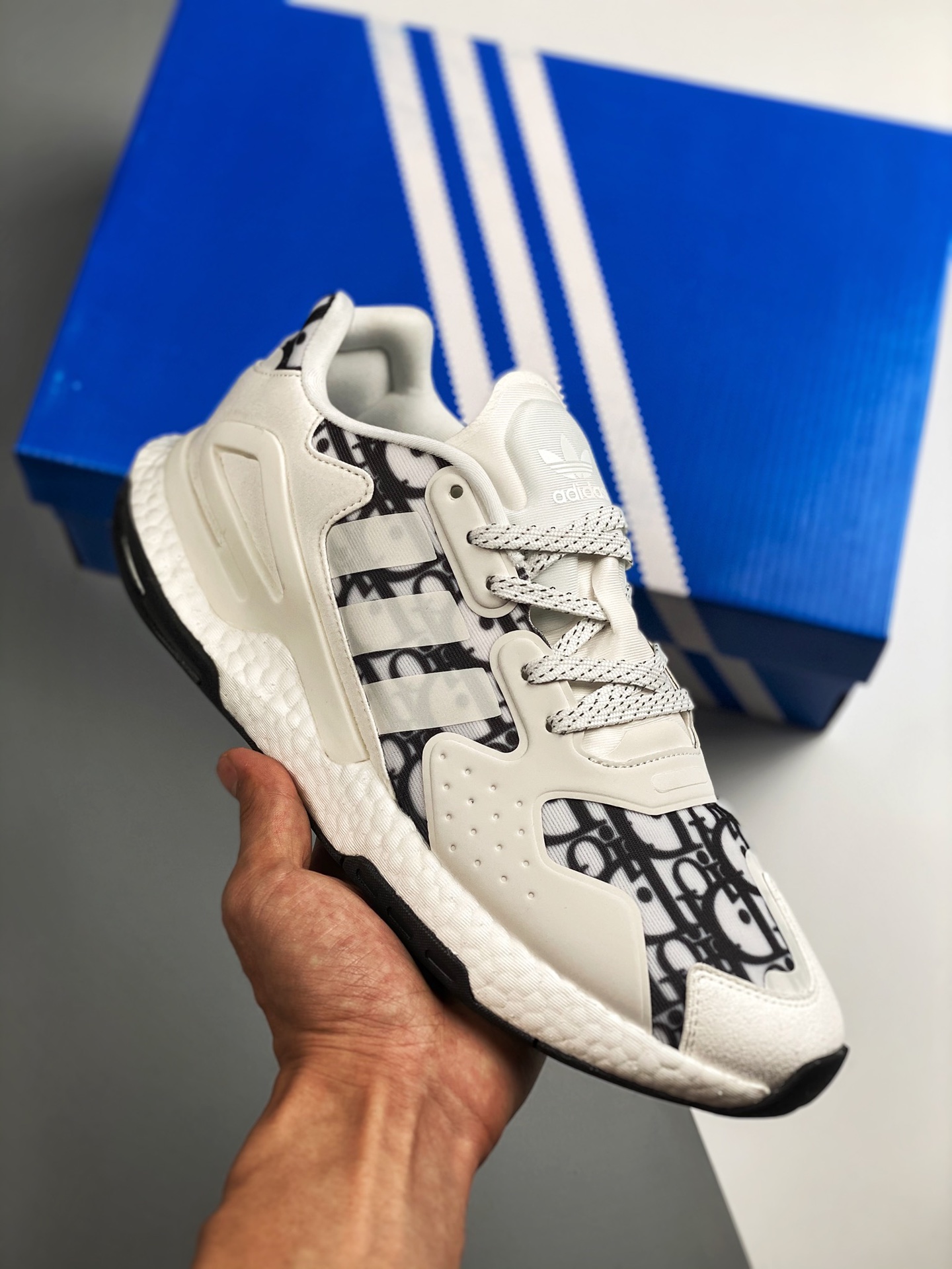 Adidas Day Jogger Dior Night Walker segunda generación Mismo modelo clásico de Eason Chan Tallas: 36-45 (con medios)