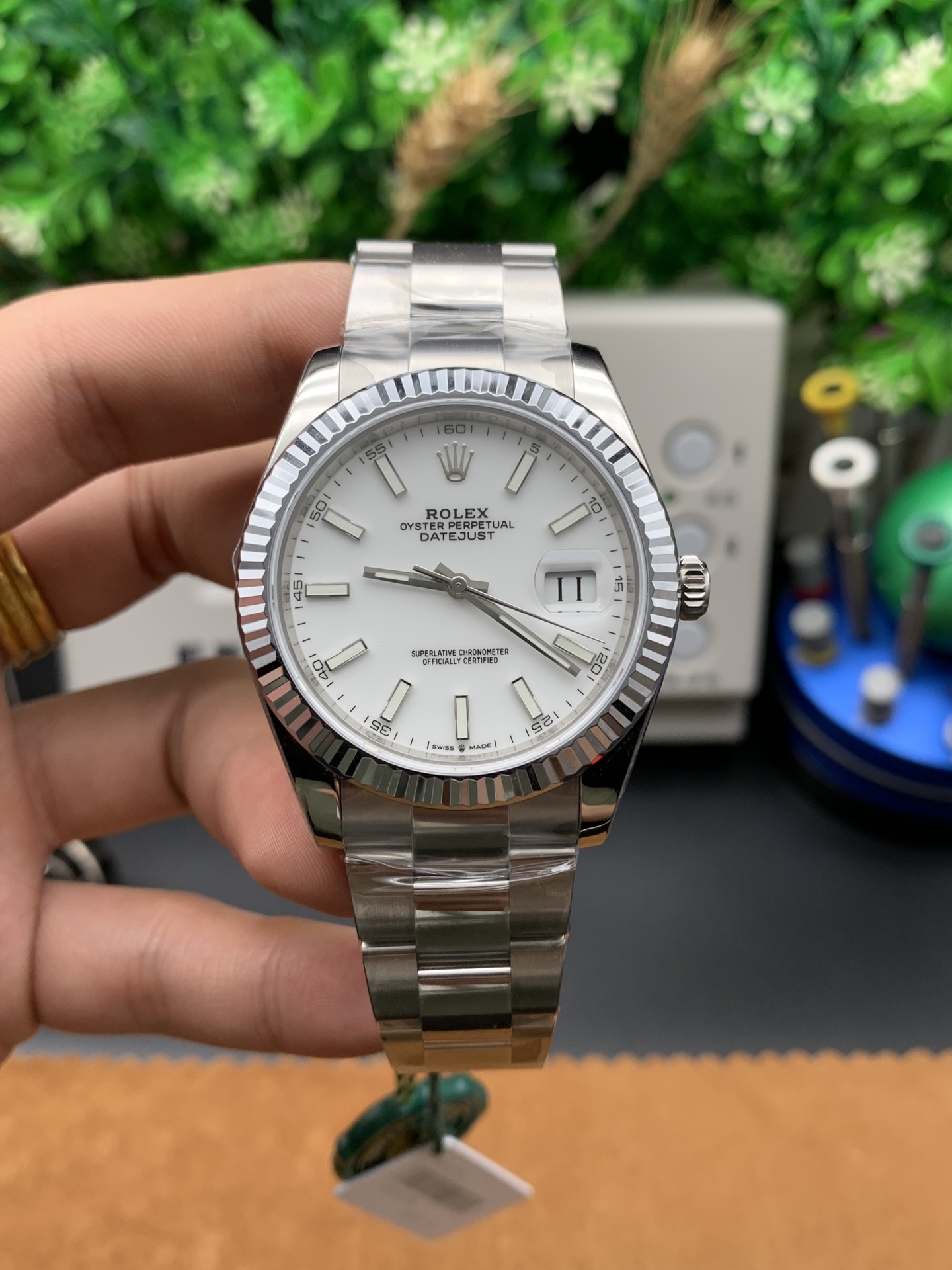 ROLEX ロレックス デイトジャスト 白文字盤 VS工場-最高品質