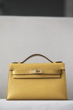 Hermes Kelly Clutches & Pouch Bags Cowhide Mini KL220180