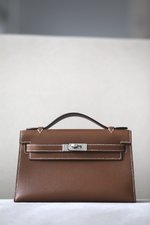 Copy AAA+
 Hermes Kelly Clutches & Pouch Bags Cowhide Mini KL220180