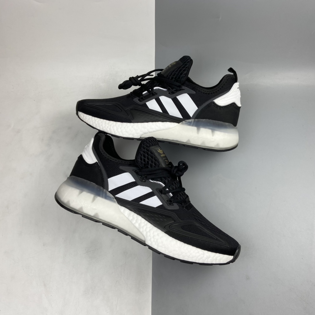 P220 Ad ZX 2K Boost 网纱针织呼吸面套脚休闲运动慢跑鞋 H00102