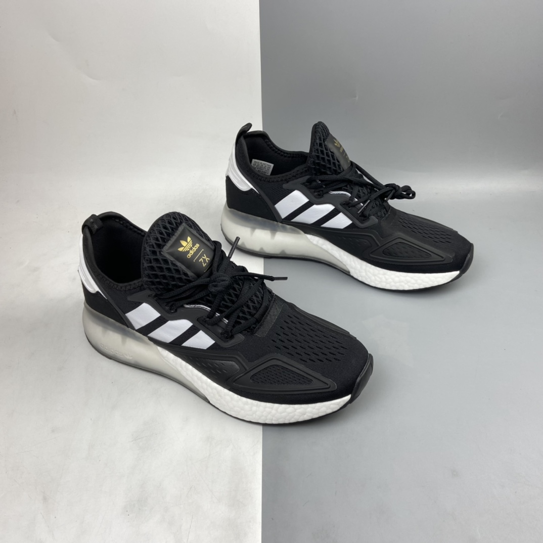 P220 Ad ZX 2K Boost 网纱针织呼吸面套脚休闲运动慢跑鞋 H00102