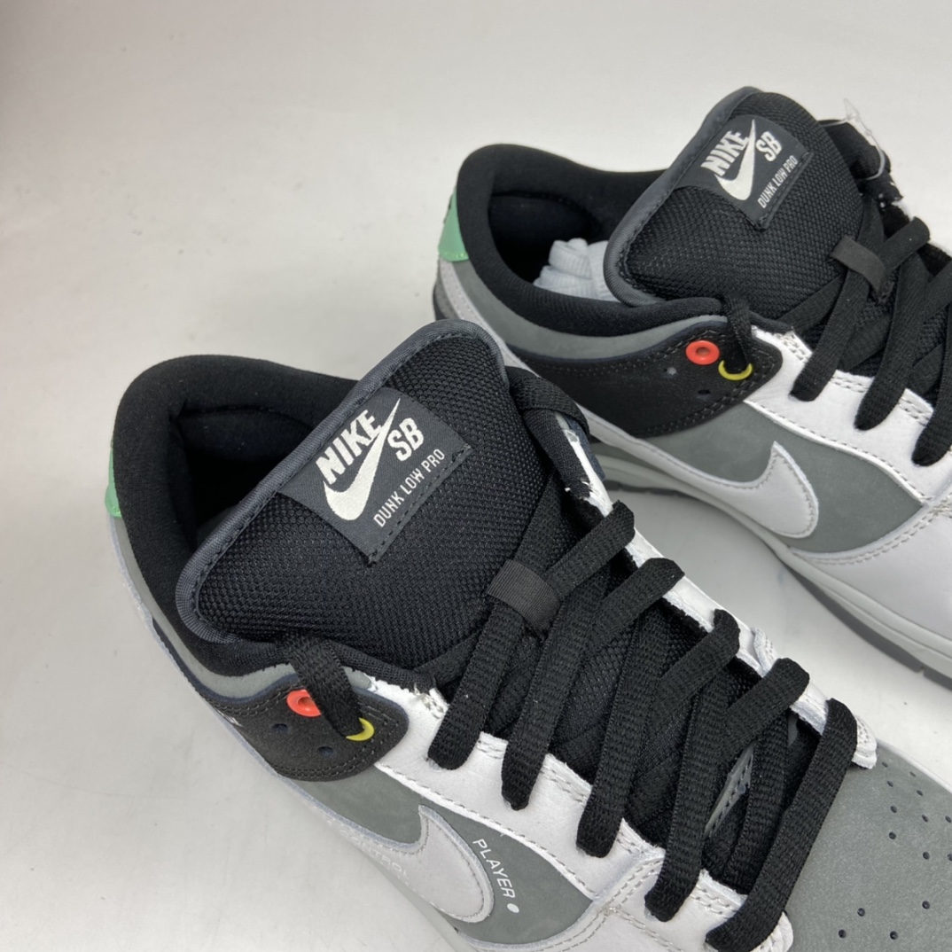 P400 Nike Dunk SB Low Pro ISO 摄相机联名 黑灰扣篮系列 复古休闲运动滑板鞋 CV1659-001