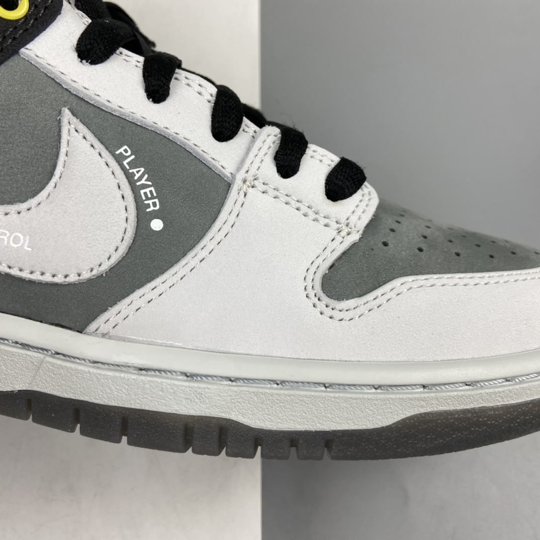 P400 Nike Dunk SB Low Pro ISO 摄相机联名 黑灰扣篮系列 复古休闲运动滑板鞋 CV1659-001