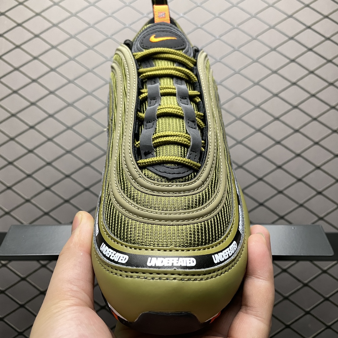 240 Undefeated x Nike Air Max 97 全掌气垫复古子弹跑步鞋 DC4830-300