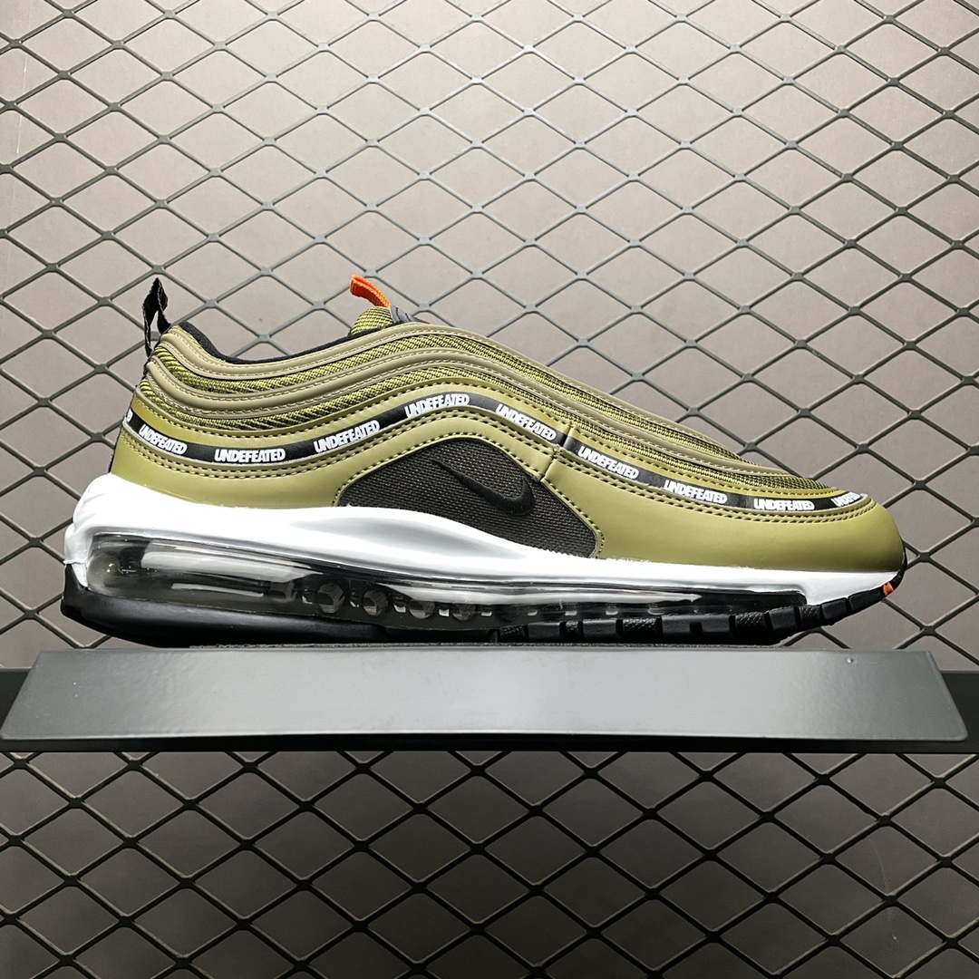 240 Undefeated x Nike Air Max 97 全掌气垫复古子弹跑步鞋 DC4830-300