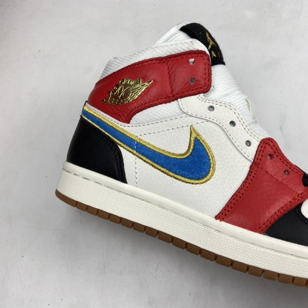 P260 Air Jordan 1 Mid AJ1 乔1 中帮百搭休闲运动板鞋 DC1426-100