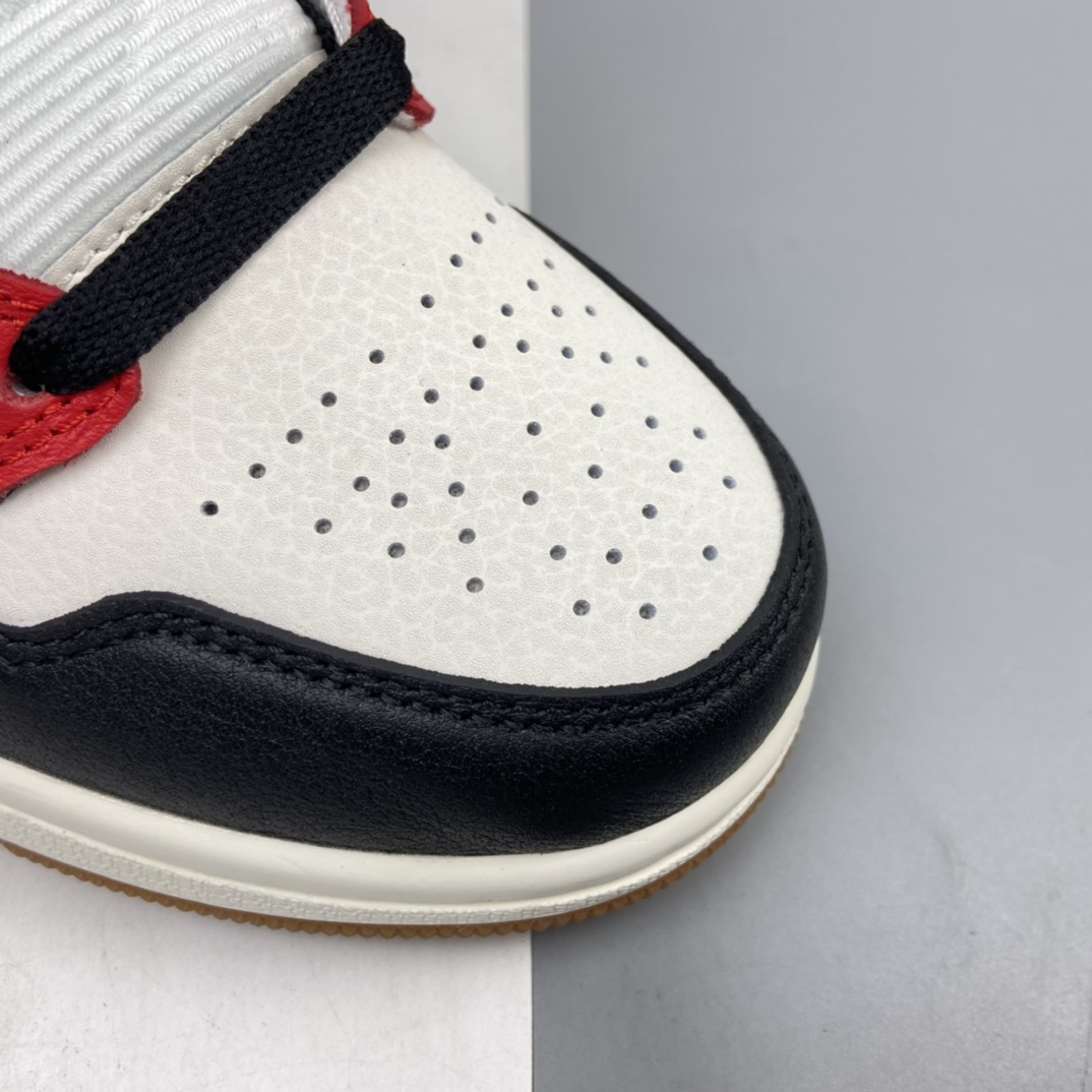 P260 Air Jordan 1 Mid AJ1 乔1 中帮百搭休闲运动板鞋 DC1426-100