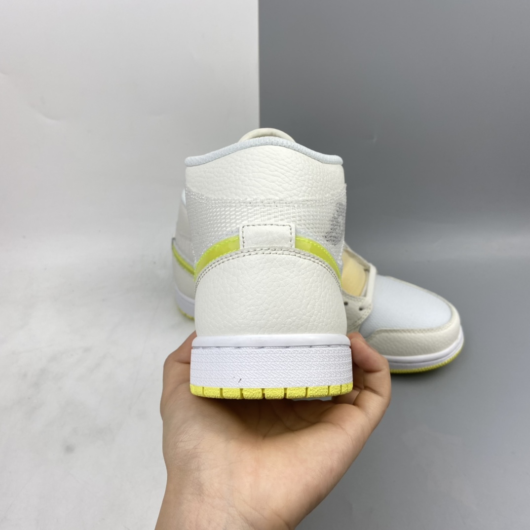P260 Air Jordan 1 Mid AJ1 乔1 中帮百搭休闲运动板鞋 DB2822-107