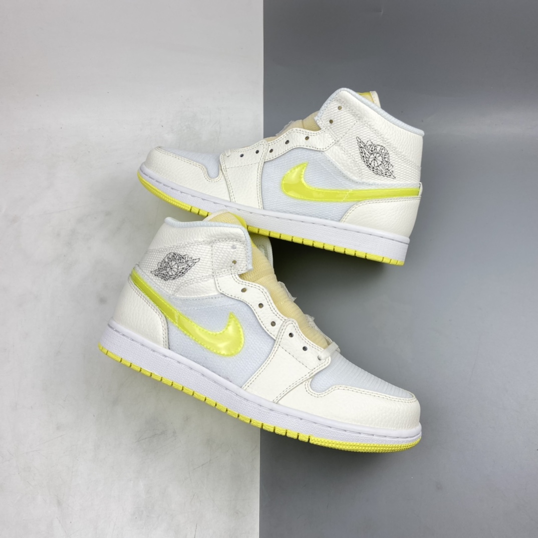 P260 Air Jordan 1 Mid AJ1 乔1 中帮百搭休闲运动板鞋 DB2822-107