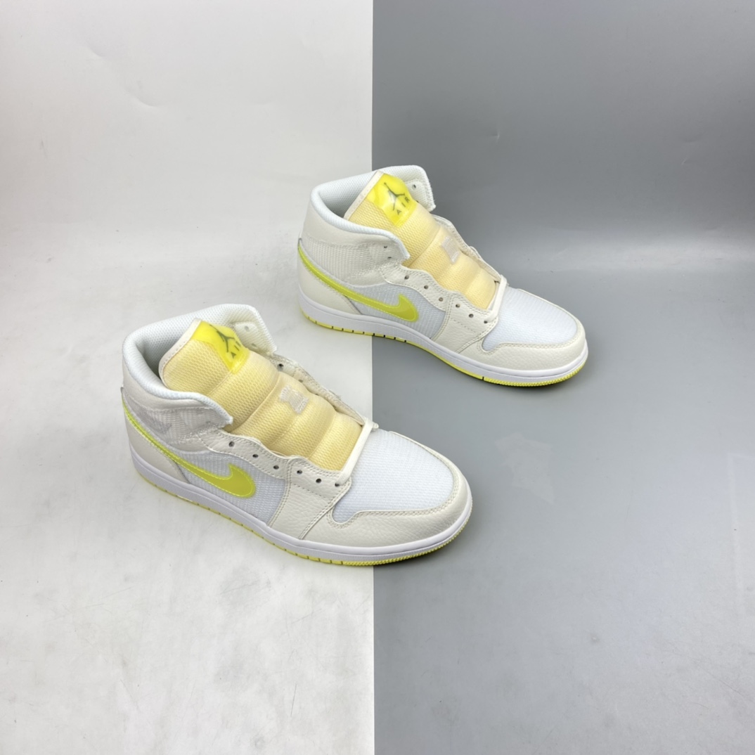 P260 Air Jordan 1 Mid AJ1 乔1 中帮百搭休闲运动板鞋 DB2822-107