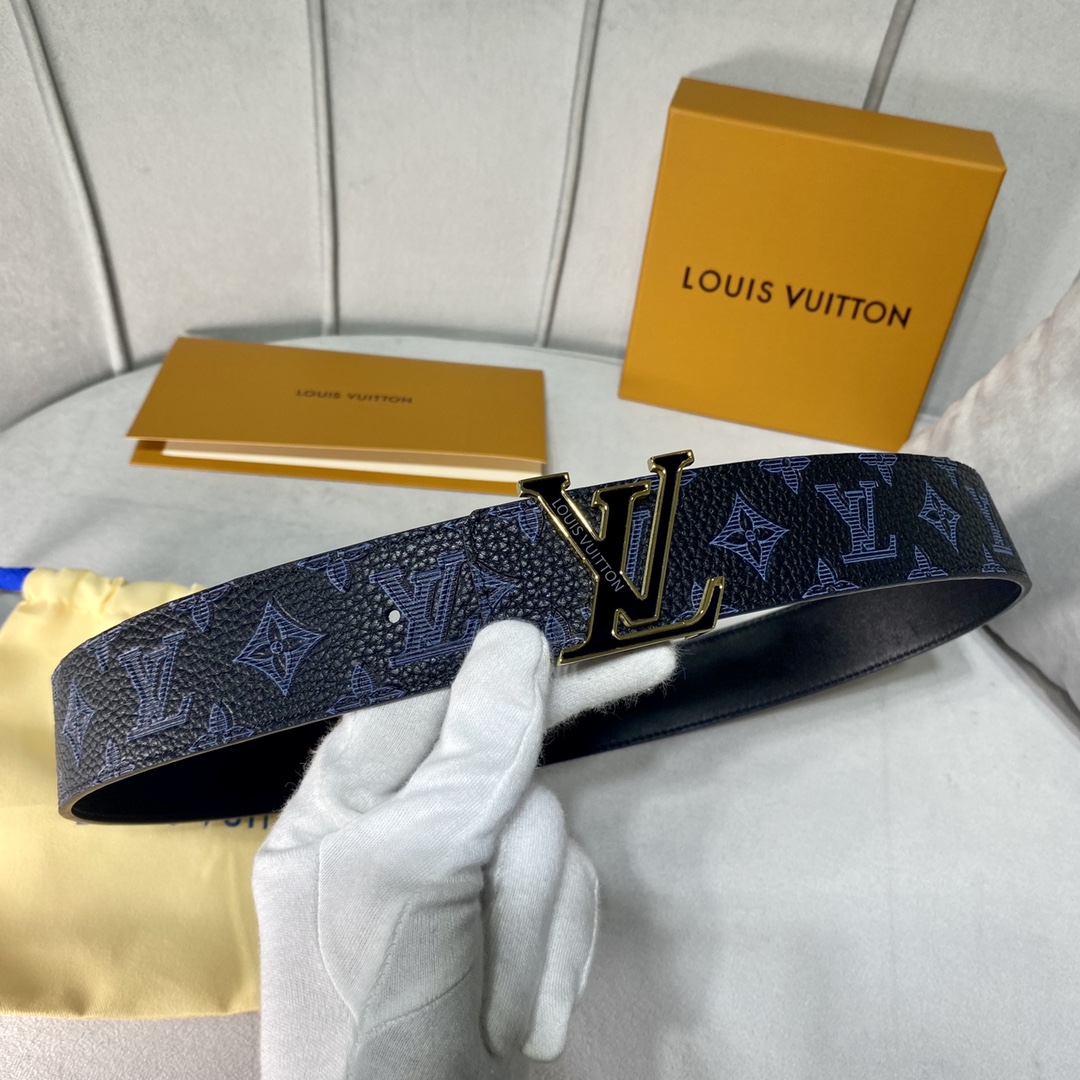 Louis Vuitton Belts Calfskin Cowhide