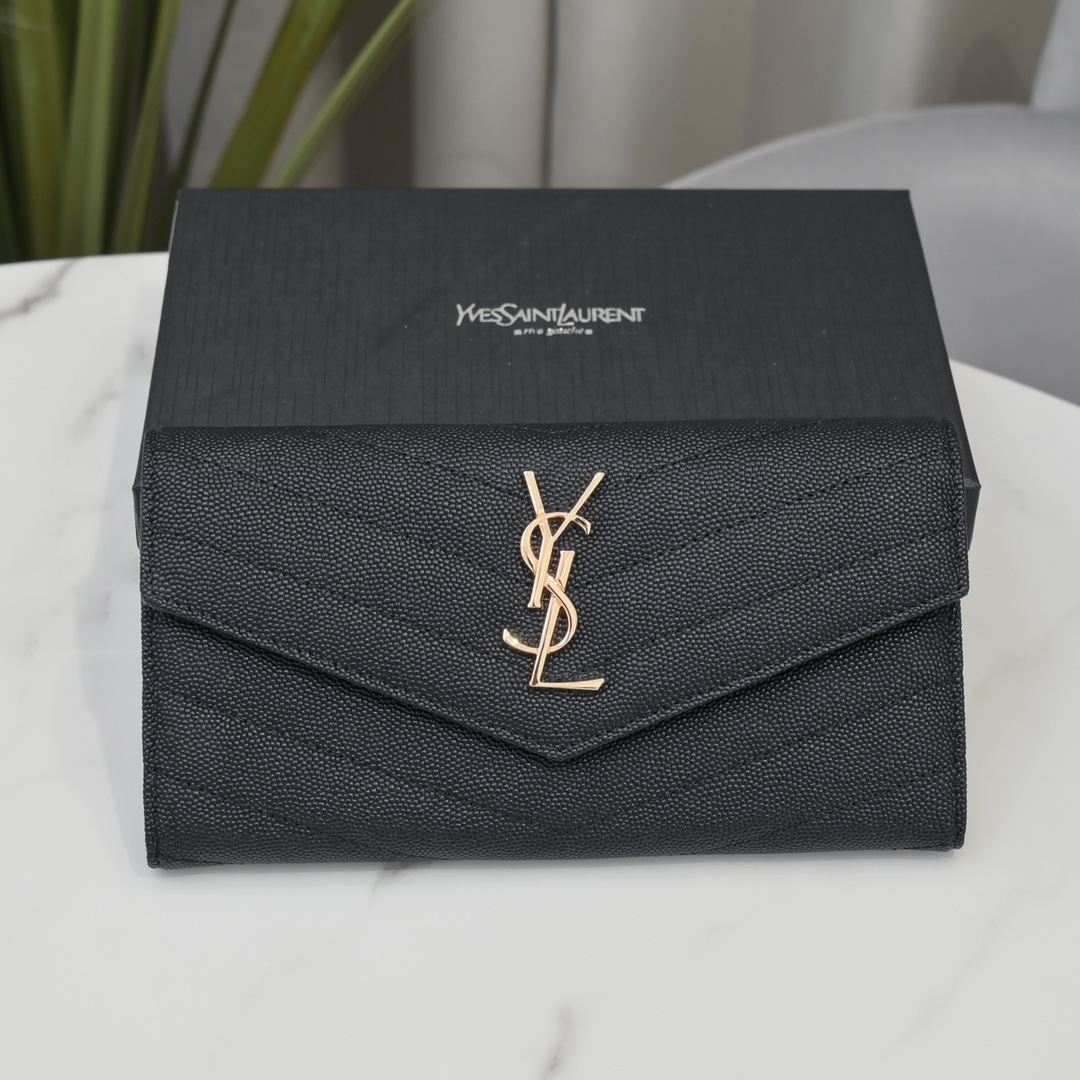 Yves Saint Laurent Wallet Sheepskin