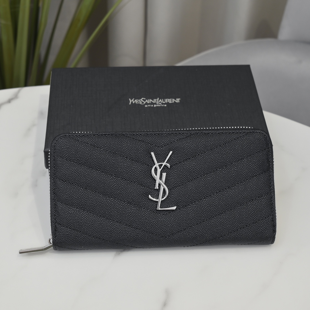 Yves Saint Laurent Wallet Sheepskin