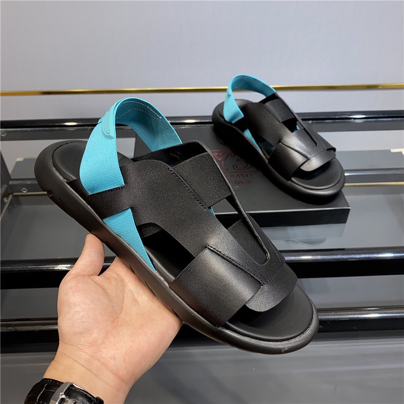 Y-3 Chaussures Sandales Cuir de vache Genuine Leather
