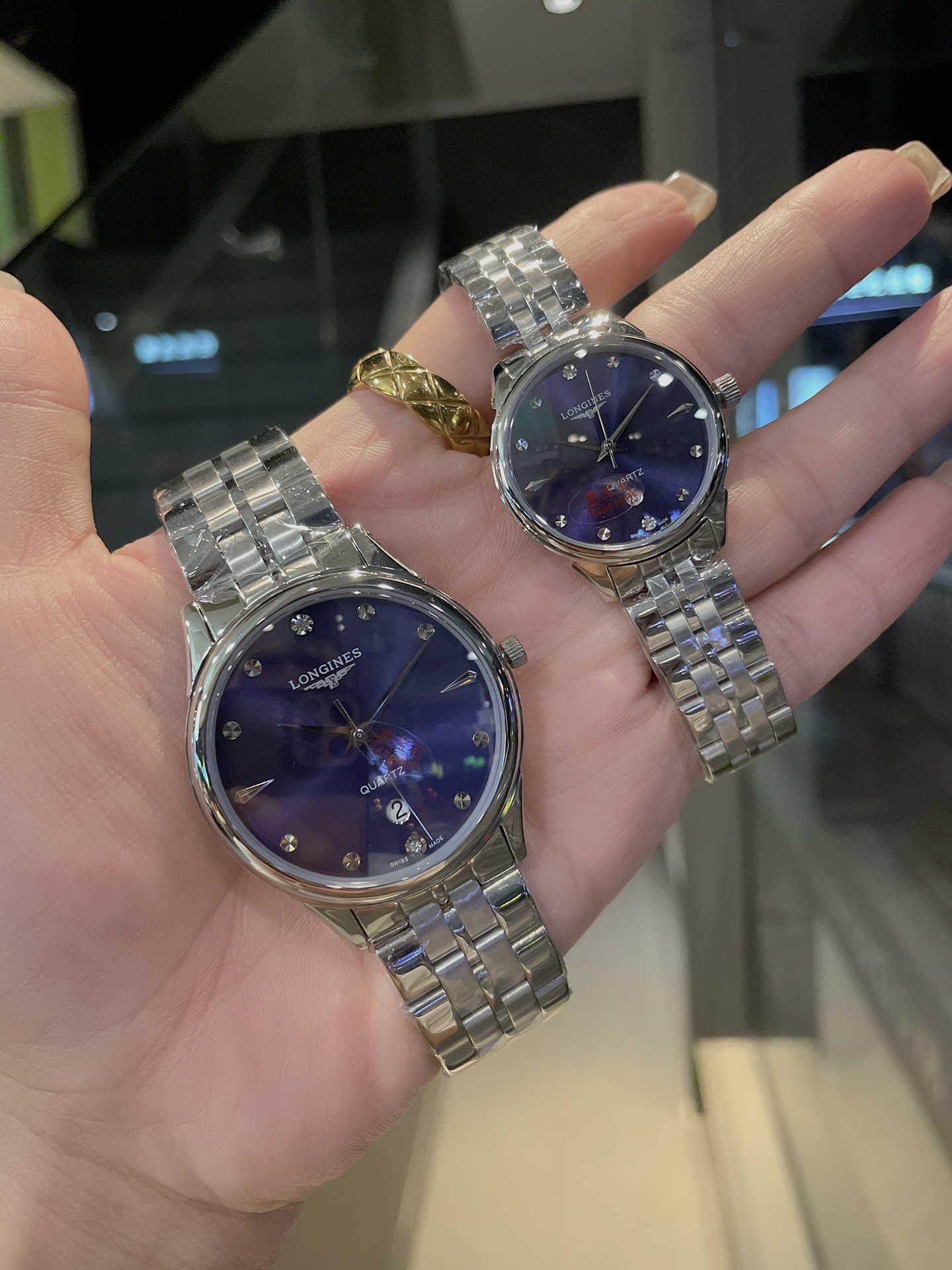 [LONGINES Watches]White shellgold shellBrand: Longines new style, outstand
