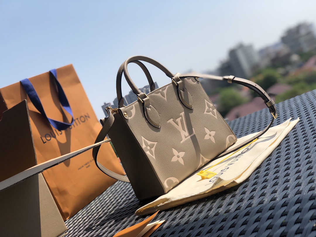 🌼 m45779小号尺寸25-19-11.5㎝ 新款小号onthego 大象灰 卖我们这个货是绝对不需要