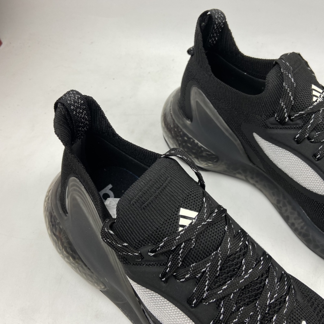 P230 AD Alphaboost Beyond M 阿尔法针织网面 升级爆米花材质休闲运动套脚慢跑鞋 CG3418