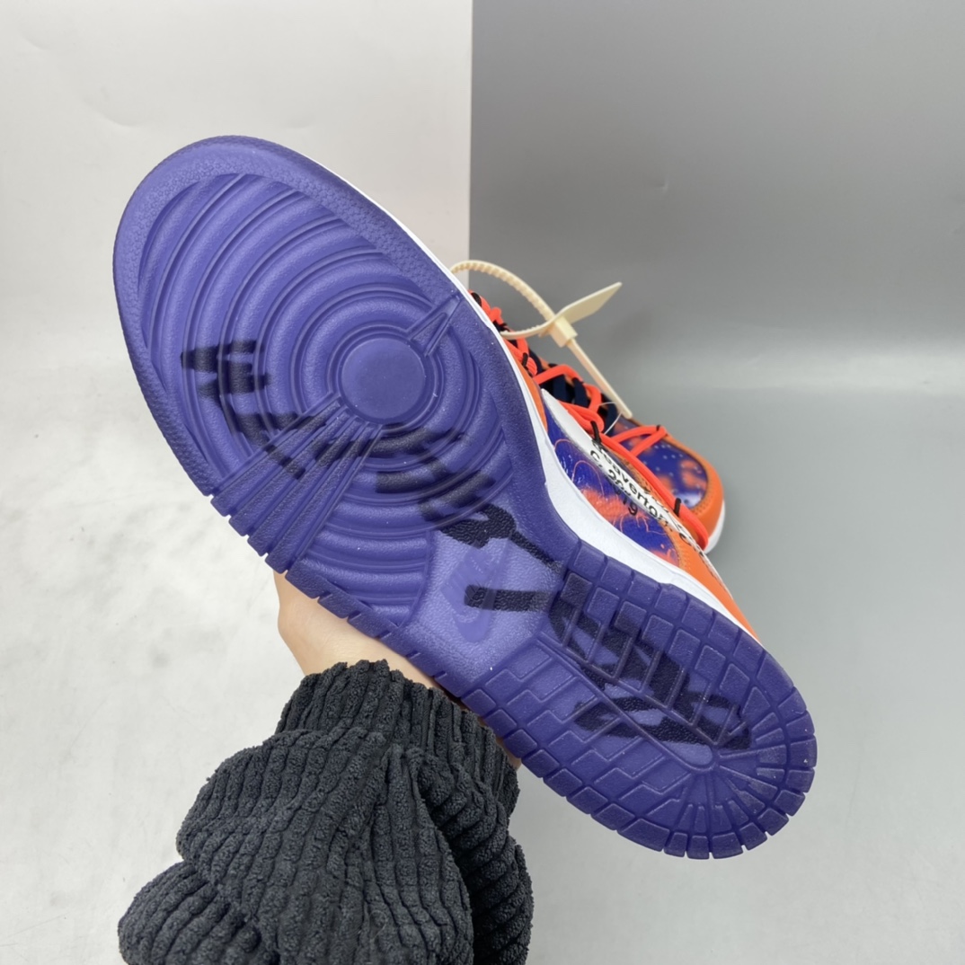 P280 OFF-WHITE x Futura x Nike Dunk Low 扣篮系列低帮经典百搭休闲运动板鞋 DD0856-801