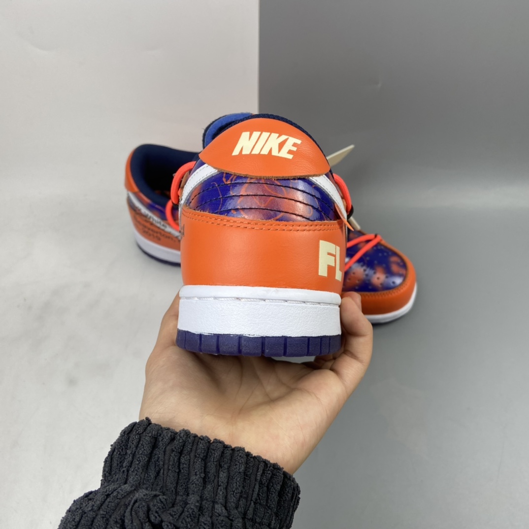 P280 OFF-WHITE x Futura x Nike Dunk Low 扣篮系列低帮经典百搭休闲运动板鞋 DD0856-801