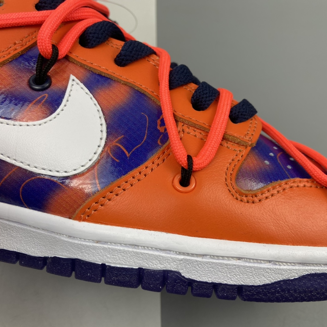 P280 OFF-WHITE x Futura x Nike Dunk Low 扣篮系列低帮经典百搭休闲运动板鞋 DD0856-801