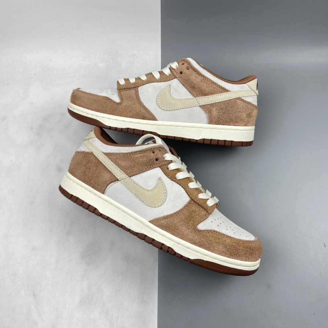 P300 Nike SB Dunk Low Prm 奶茶色SB扣碎篮板时尚休闲板鞋 DD1390-100