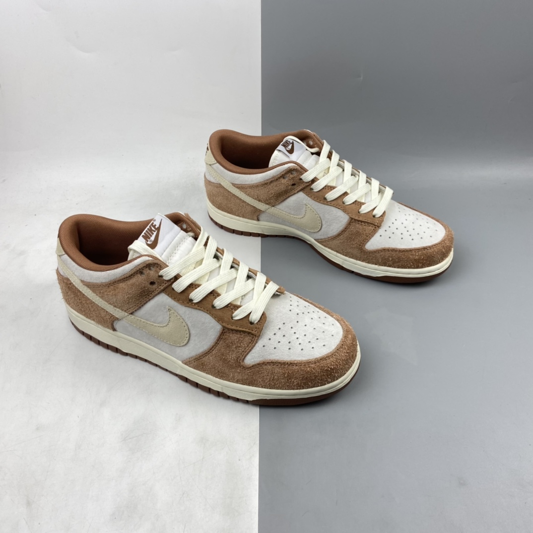 P300 Nike SB Dunk Low Prm 奶茶色SB扣碎篮板时尚休闲板鞋 DD1390-100