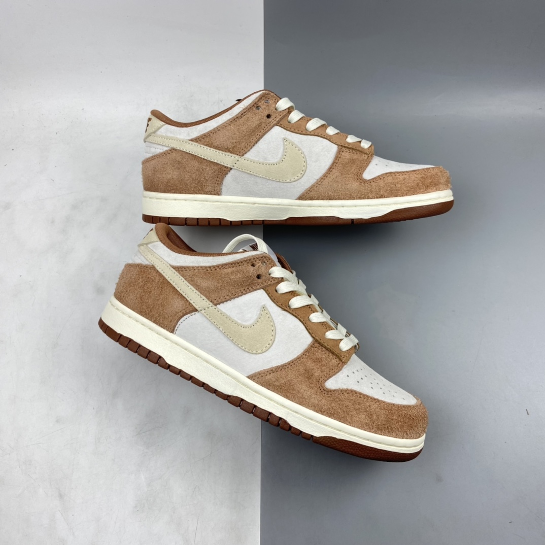 P300 Nike SB Dunk Low Prm 奶茶色SB扣碎篮板时尚休闲板鞋 DD1390-100