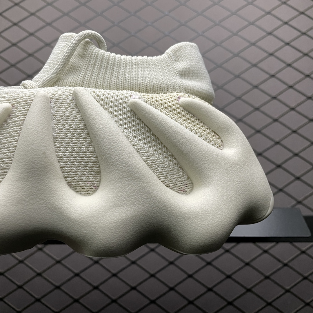 260 AD 阿迪Yeezy 450 ” Cloud White ” 侃爷椰子 贾斯丁比伯同款 编织袜套鞋 H68038