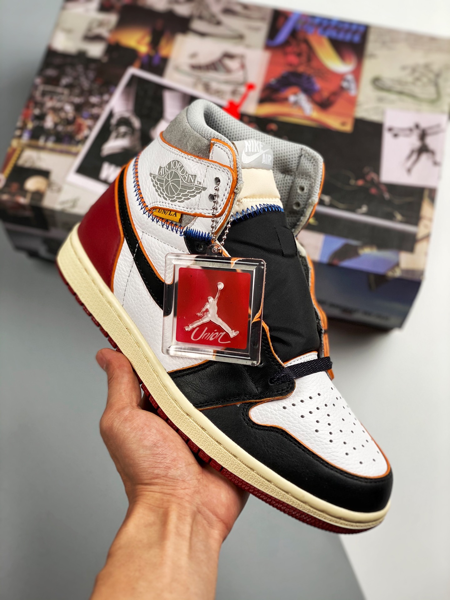 Union X AirJordan 1 Retro High NRG edición limitada conjunta, combinación de cuatro colores, número de producto: BV1300…
