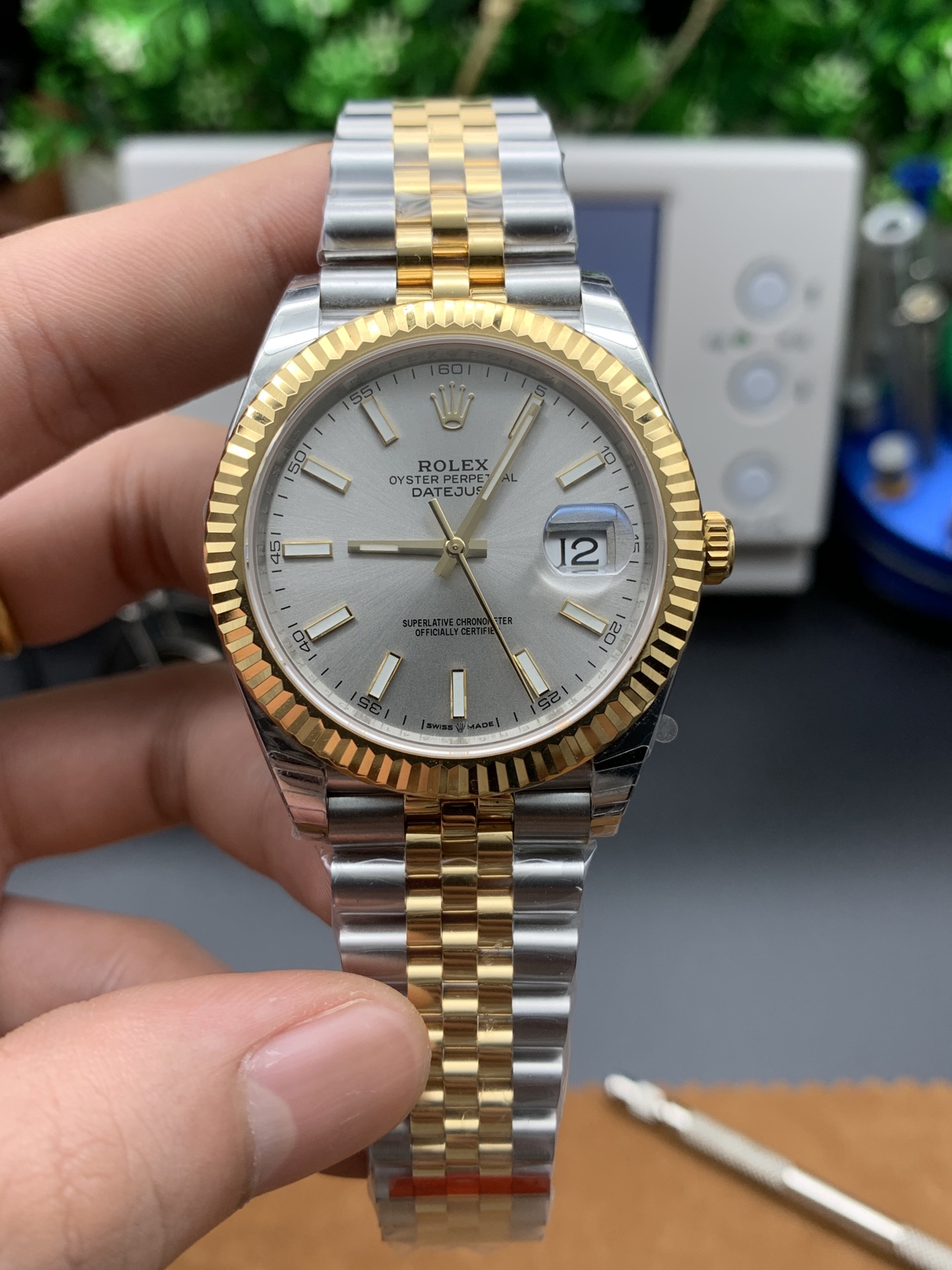 ROLEX Rolex EW двухколерны Datejust - топ-якасць