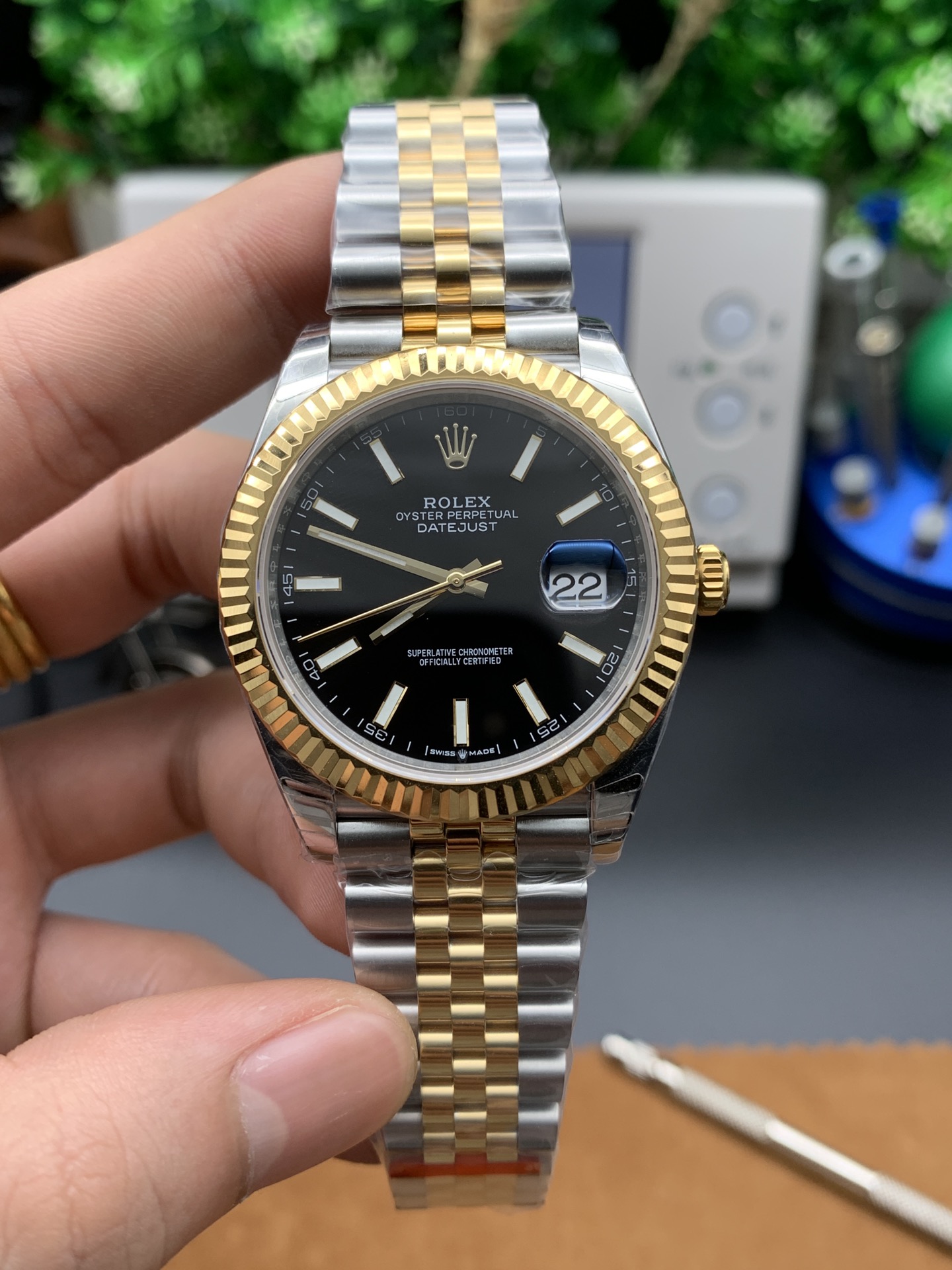 ROLEX Rolex EW двухколерны Datejust 41mm - топ-якасць
