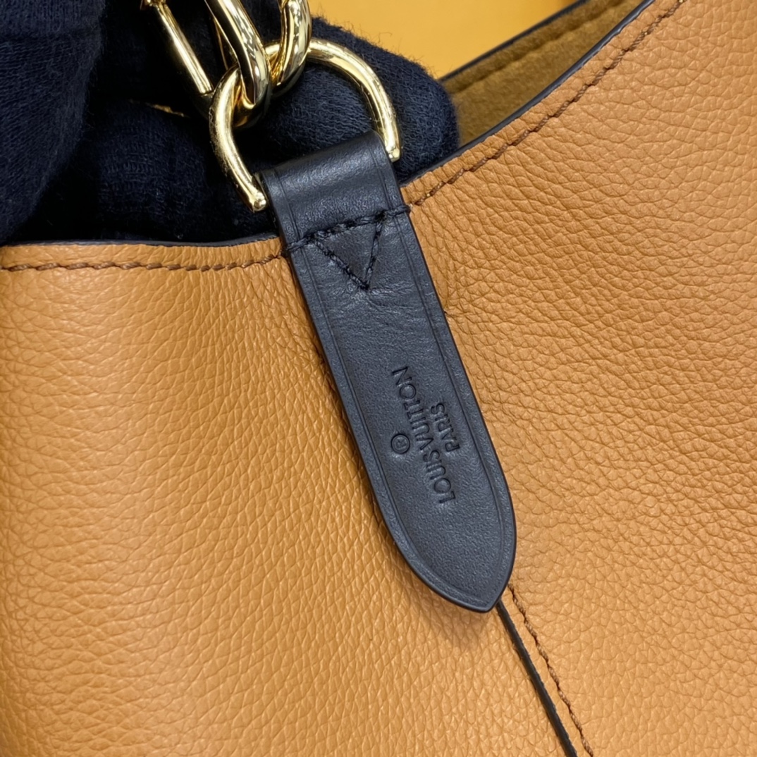 Replica Designer
 Louis Vuitton LV NeoNoe Handbags Bucket Bags Beige Caramel White Printing Cowhide Weave m56889