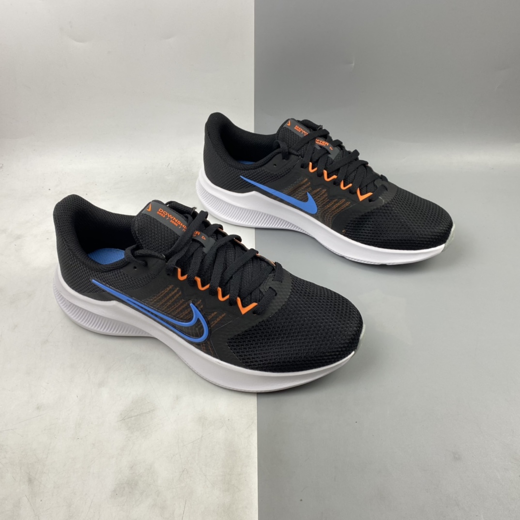 180 Nike Downshifter 11 2021夏季新款登月缓震网面轻便透气跑步鞋 CW3411-001