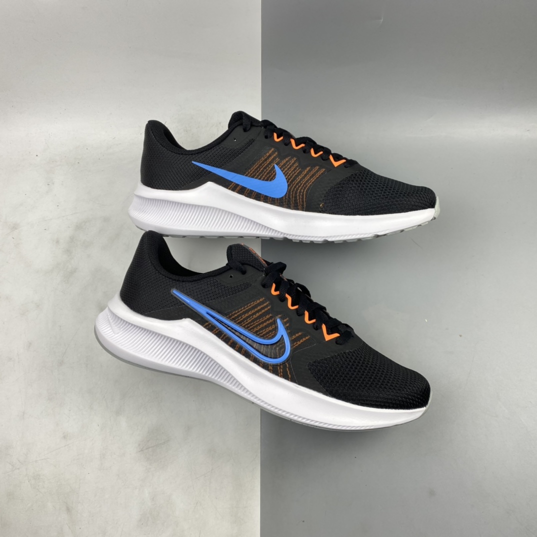 180 Nike Downshifter 11 2021夏季新款登月缓震网面轻便透气跑步鞋 CW3411-001