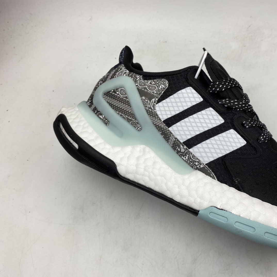 P220 Adidas Originals 2020 Day Jogger Boost 三叶草2020版慢跑者系列高弹复古休闲运动跑鞋 夜行者二代 FV4538