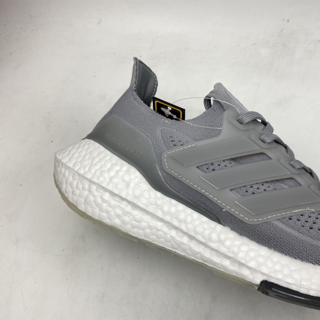 P200 Adidas UltraBoost 21 加厚爆米花袜套式针织鞋面休闲运动慢跑鞋 FY0350