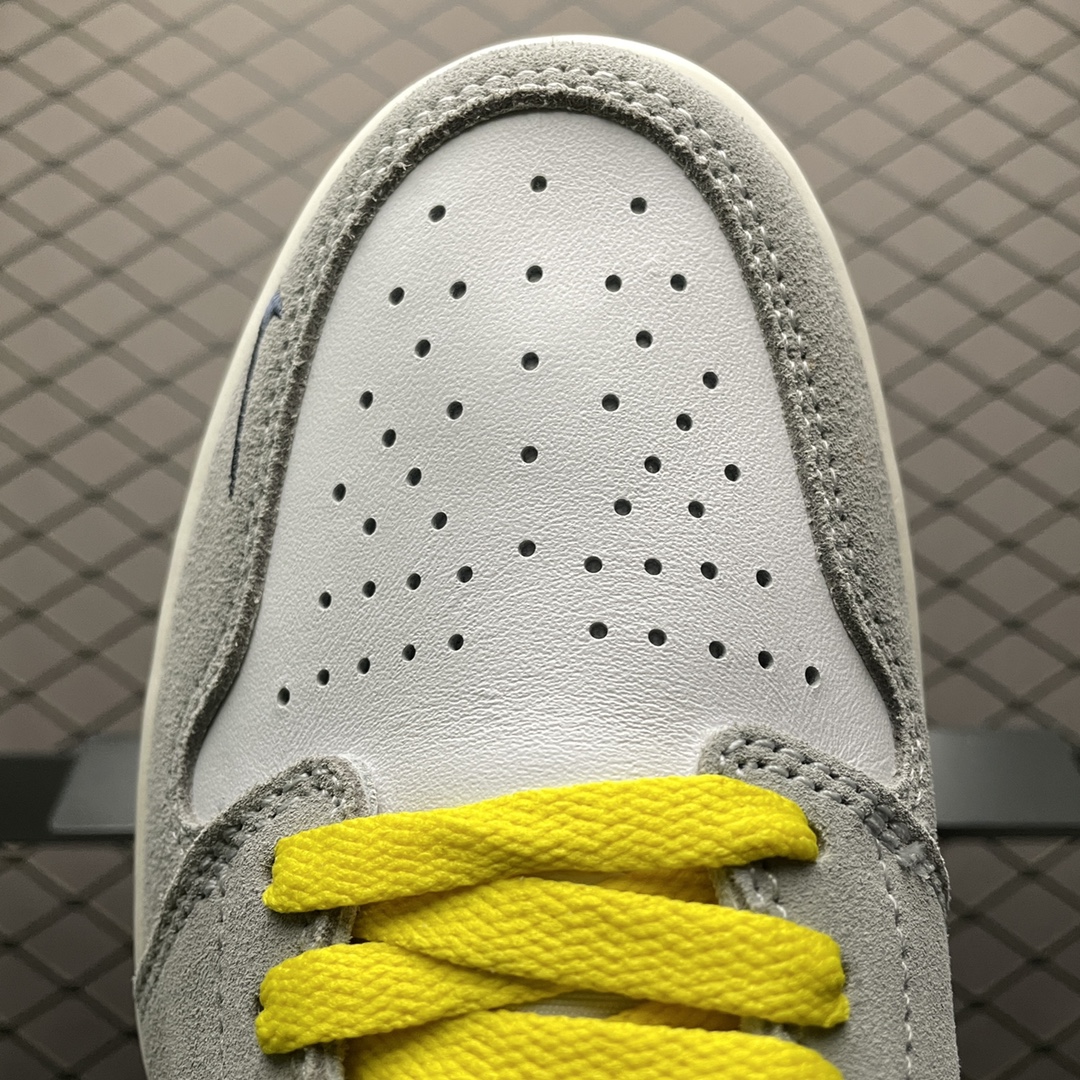 Air Jordan 1 Switch " Light Smoke Grey " 烟灰拉链 J1乔1高帮文化篮球鞋 CW6576-100 7