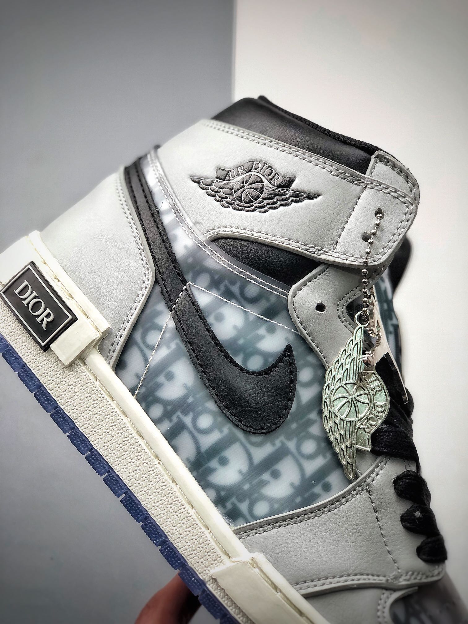 360  Dior x Air Jordan 1 High OG 高帮 迪奥联名AJ1 乔丹1代  CN8607-002