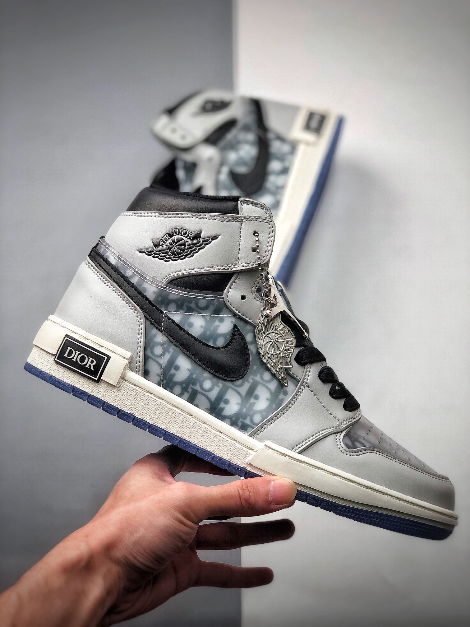 360  Dior x Air Jordan 1 High OG 高帮 迪奥联名AJ1 乔丹1代  CN8607-002