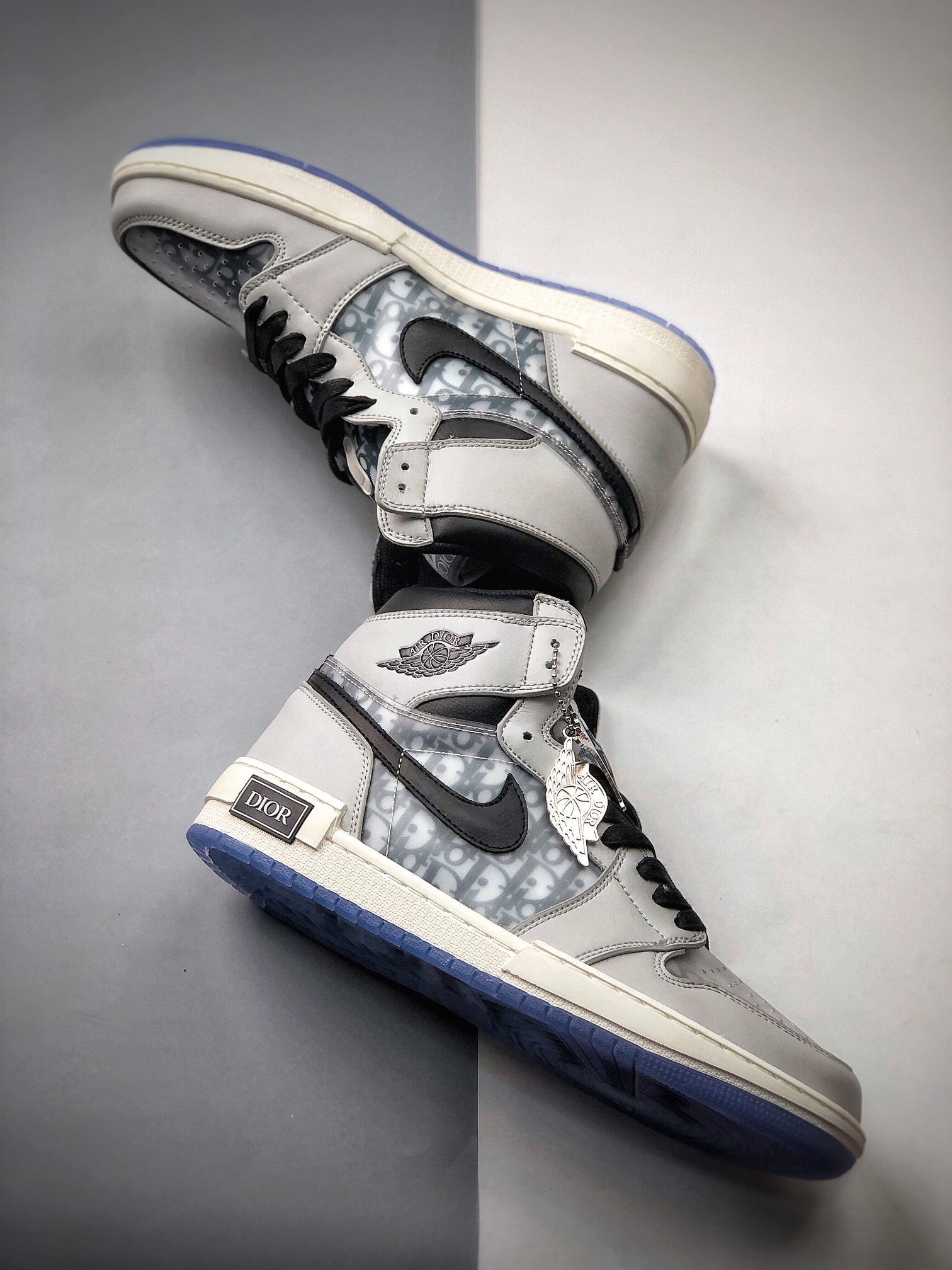 360  Dior x Air Jordan 1 High OG 高帮 迪奥联名AJ1 乔丹1代  CN8607-002