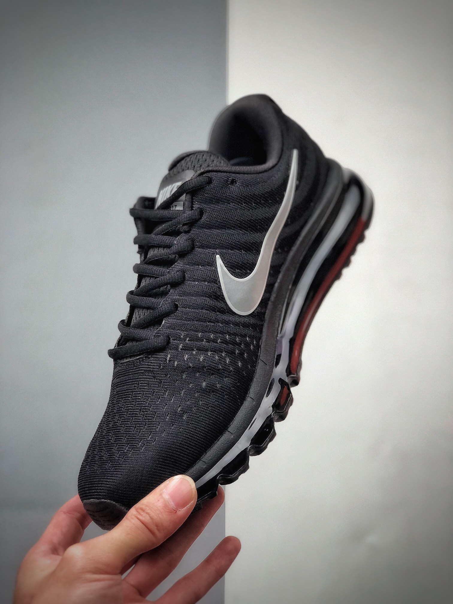 180  （新批次出货）Nike Air Max 2017 耐克全掌气垫缓震立体网面透气慢跑鞋849559-001