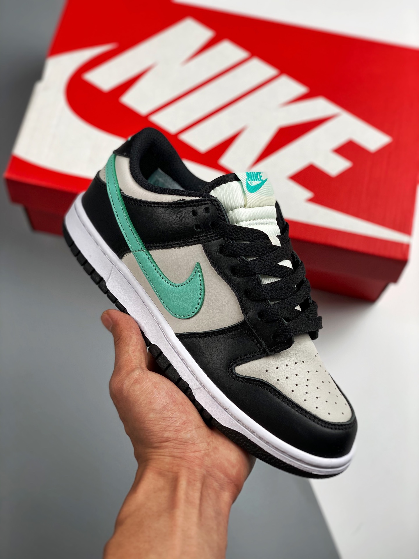 Nike SB Dunk Low "Tiffany" verde Tiffany, producción original de fábrica grande #etiqueta tejida de fábrica original, c…