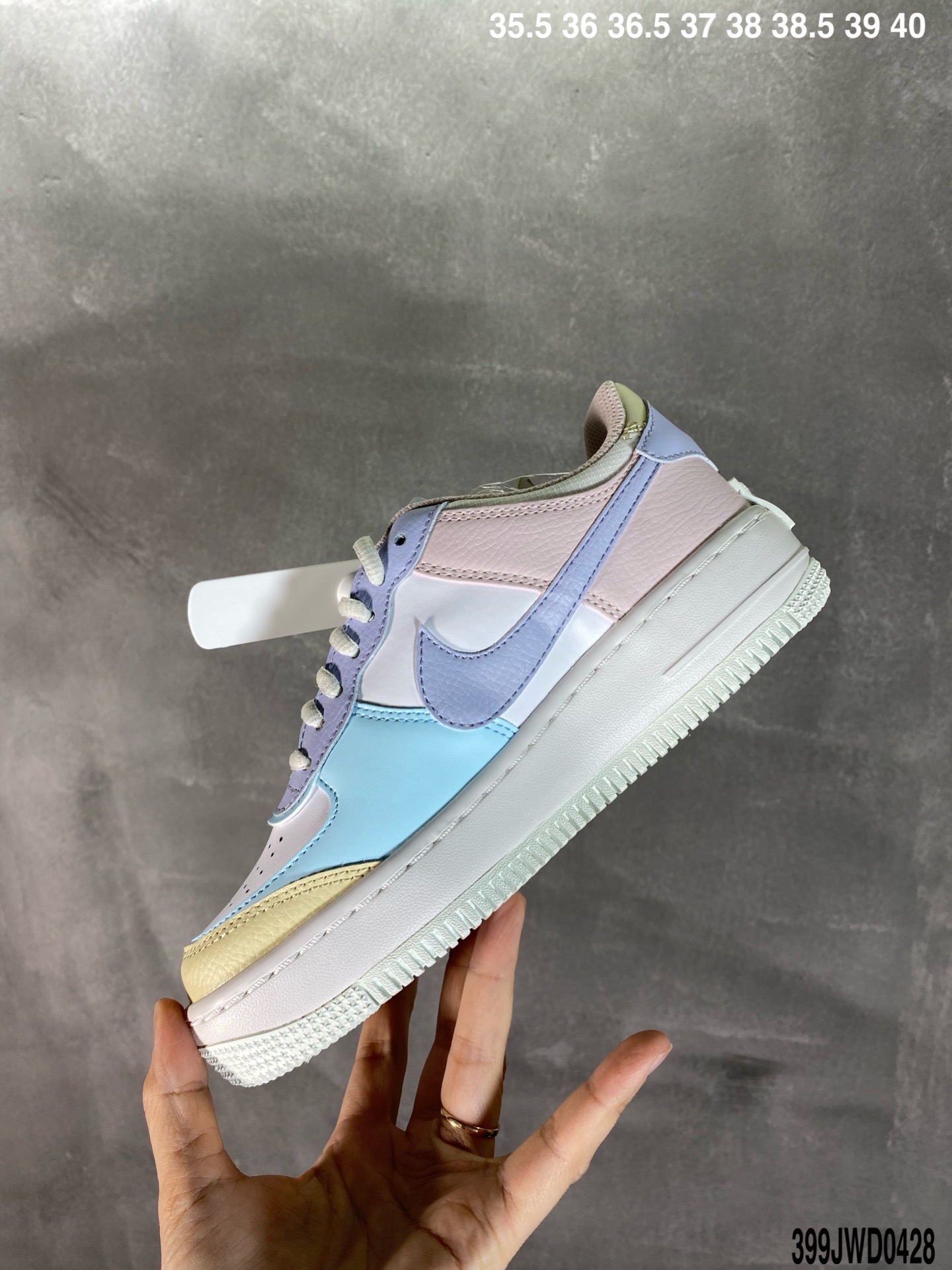 190 全新少女系解构主义设计Nike WMNS Air Force 1 Shadow空军一号CU5315-001