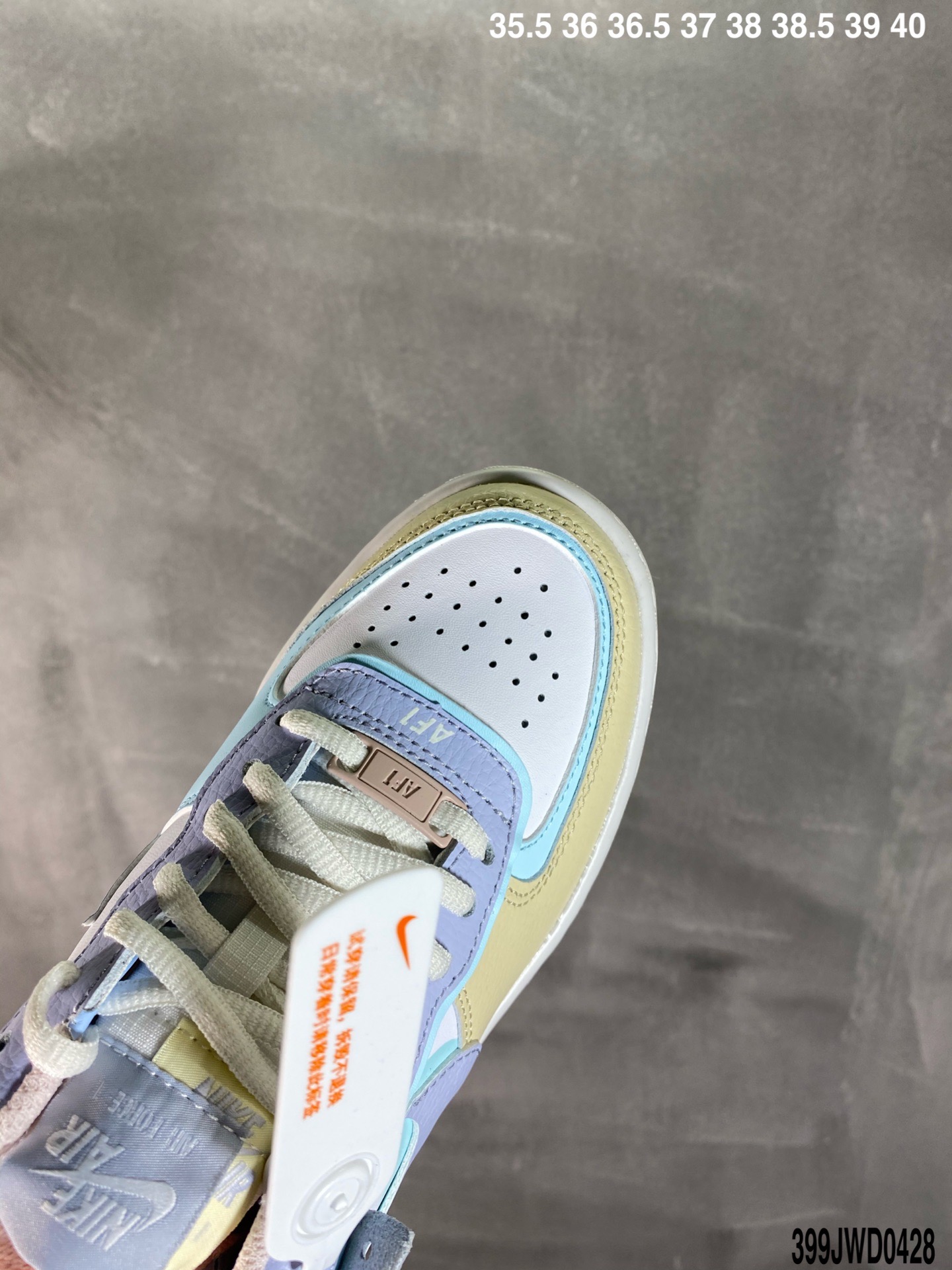 190 全新少女系解构主义设计Nike WMNS Air Force 1 Shadow空军一号CU5315-001