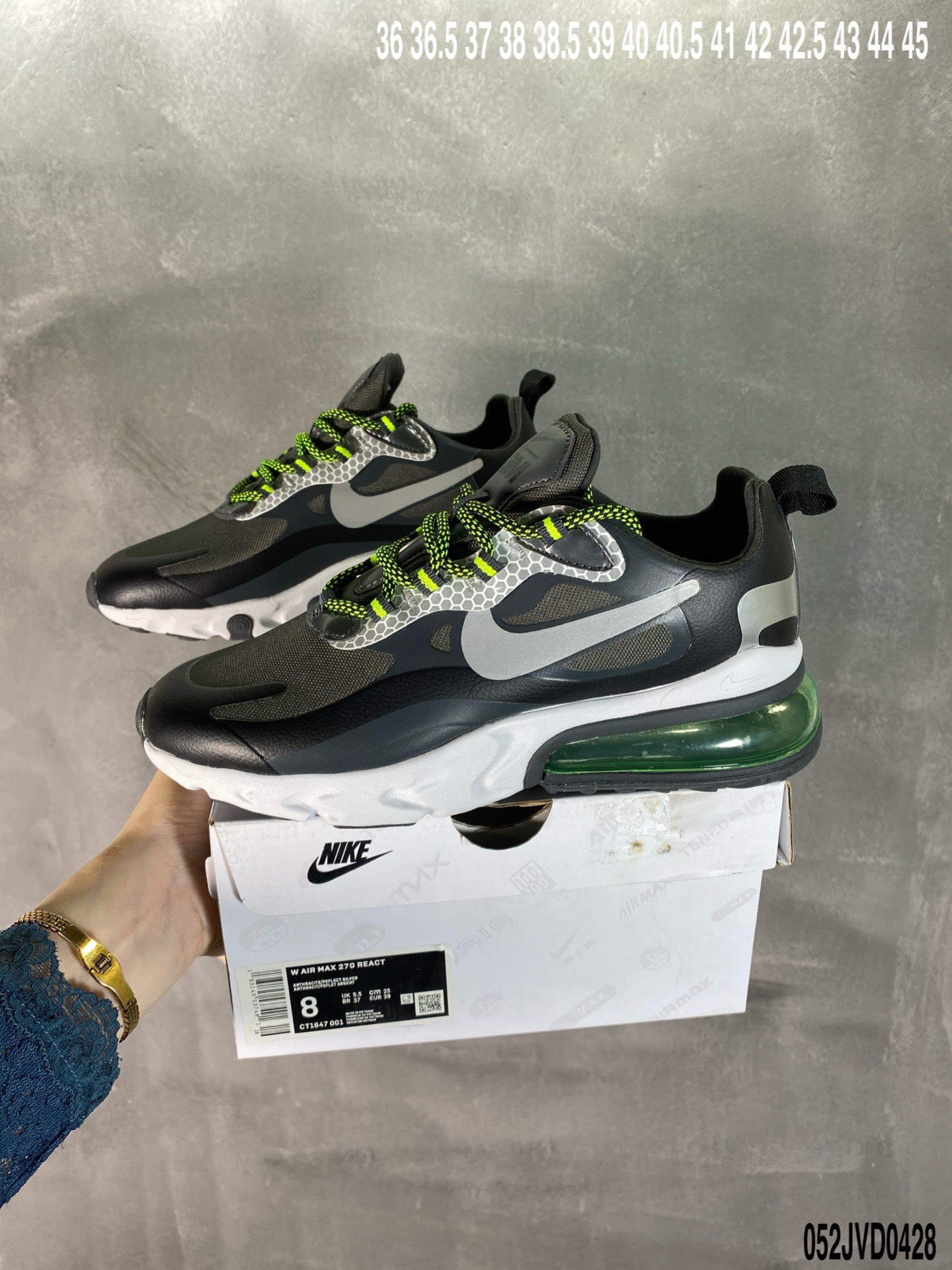 190 Air Max 270 React 瑞亚赛车系列  CV1632